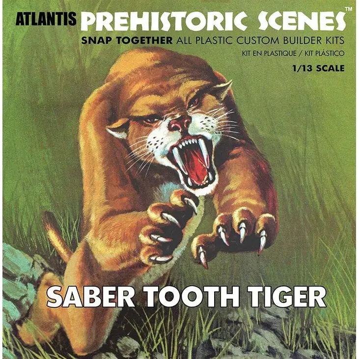 1/13 Prehist Saber Tooth 1
