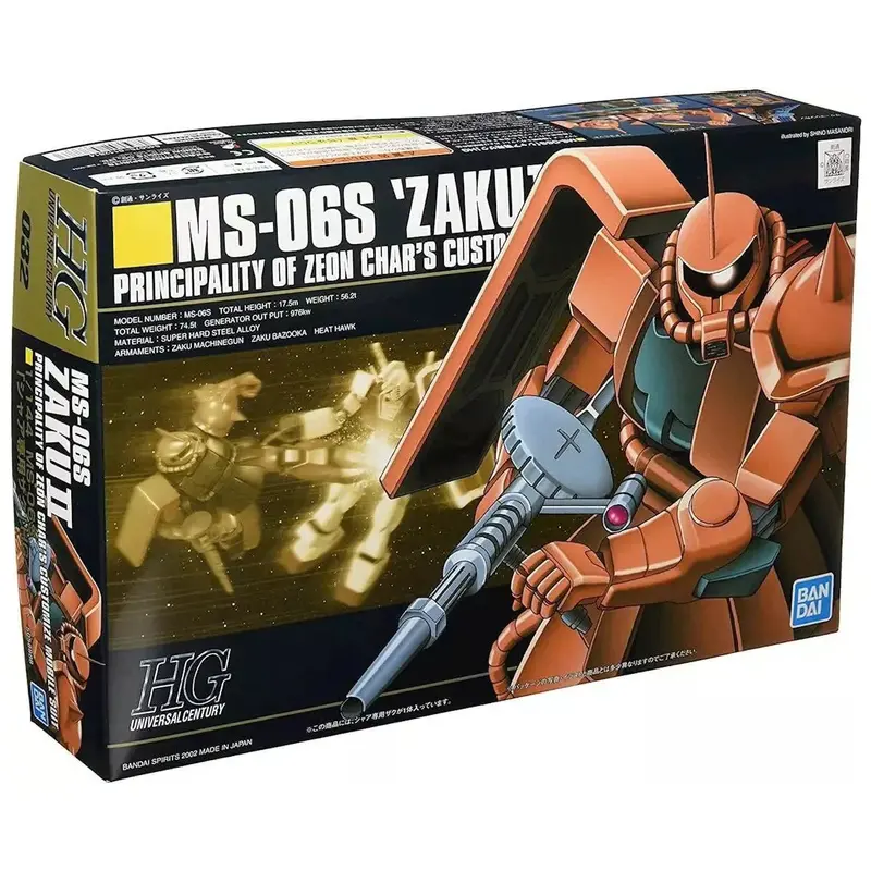 1/144 Hguc Ms-06S Zaku-Ii 1