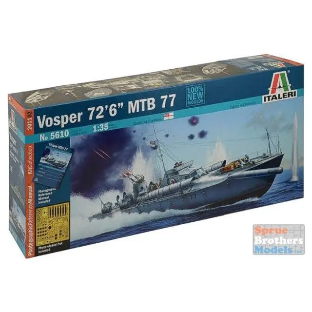 1:35 Vosper 72"6'Mtb 77 1