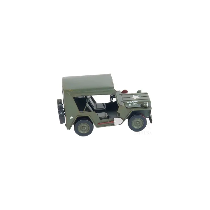 1940 Willys Quad Overland Jeep Model Car Metal 1