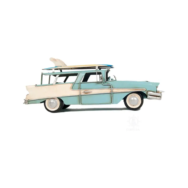 1957 Ford Country Squire Station Wagon Blue 1