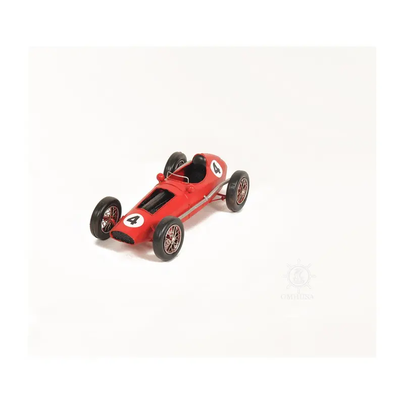 1958 Ferrari 246 F1 Model Red Metal Handmade 1