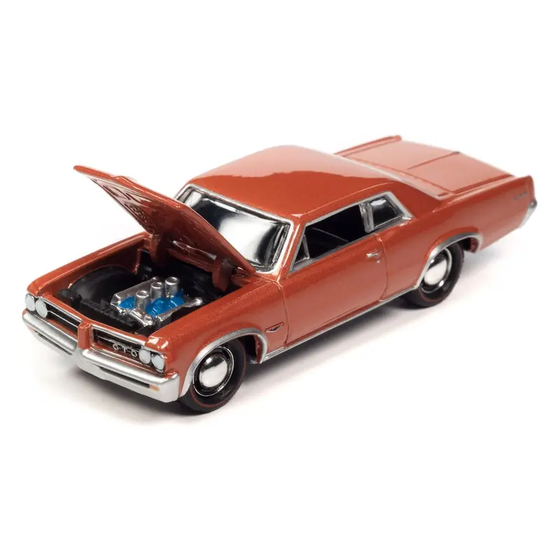 1964 Pontiac Gto Sunfire Red Metallic Limited Edition To 2500 Pieces Worldwide "Ok Used Cars" 2023 Series 1/64 Diecast Model Car By Johnny Lightning 1