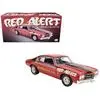 1970 Chevrolet Chevelle 454 Ls6 "Red Alert" Red With Black Stripes Limited Edition To 374 Pieces Worldwide 1/18 Diecast Model Car By Acme 1