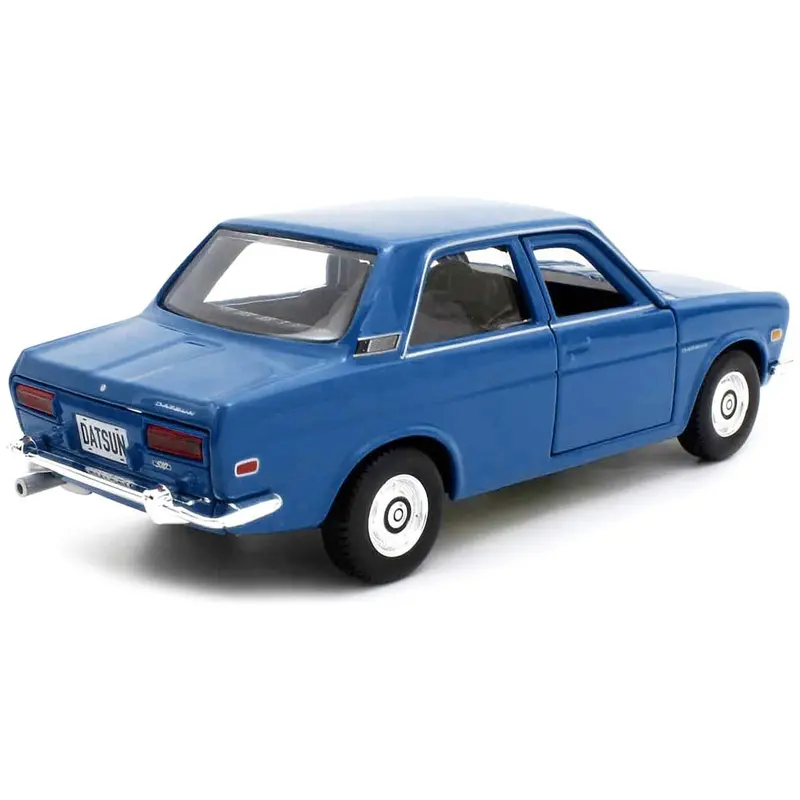 1971 Datsun 510 Blue "Special Edition" 1/24 Diecast Model Car By Maisto 1