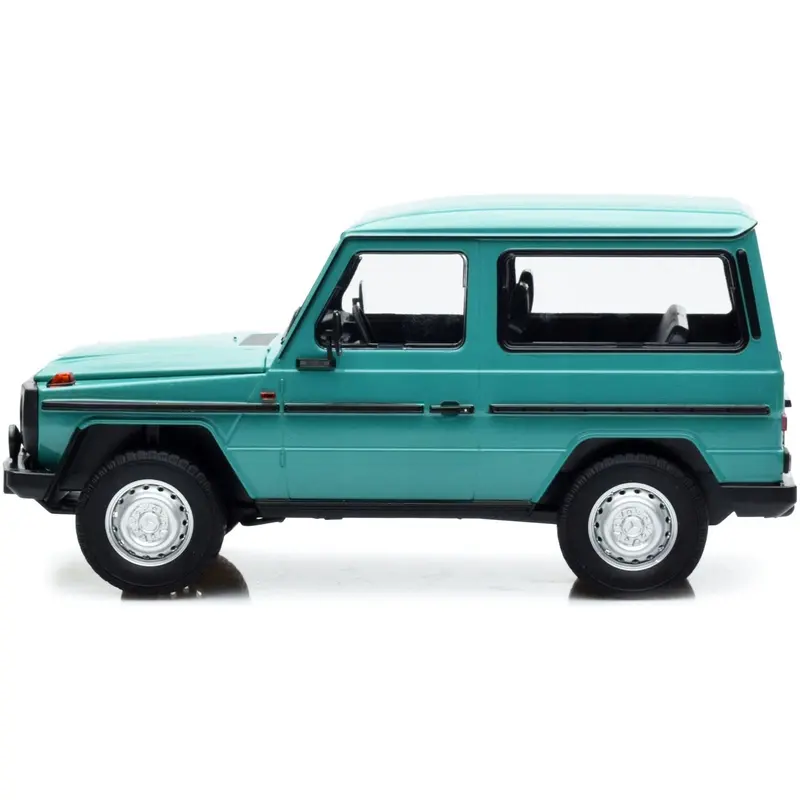 1980 Mercedes-Benz G-Model (Swb) Turquoise With Black Stripes Limited Edition To 504 Pieces Worldwide 1/18 Diecast Model Car By Minichamps 1