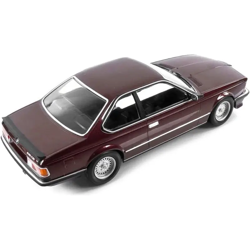 1982 Bmw 635 Csi Red Metallic 1/18 Diecast Model Car By Minichamps 1