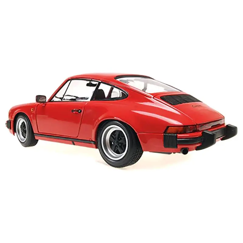 1983 Porsche 911 Carrera Coupe 3.2 Red 1/18 Diecast Model Car By Minichamps 1