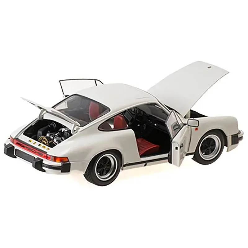 1983 Porsche 911 Carrera Coupe 3.2 White 1/18 Diecast Model Car By Minichamps 1