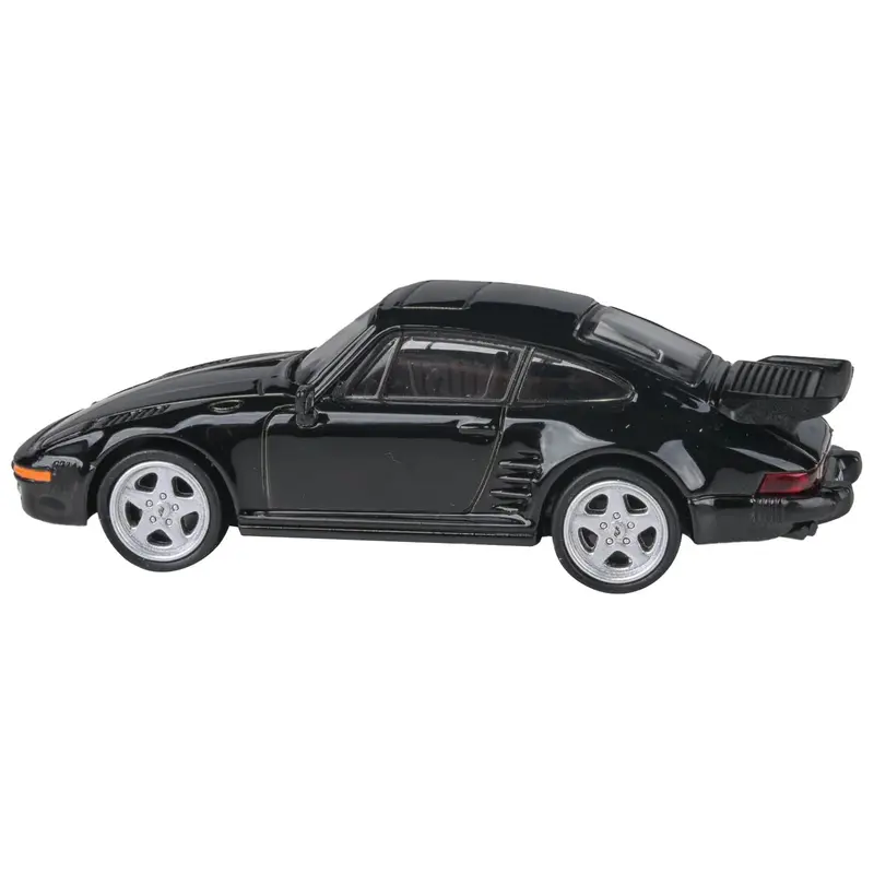 1986 Ruf Btr Slantnose Black 1/64 Diecast Model Car By Paragon Models 1