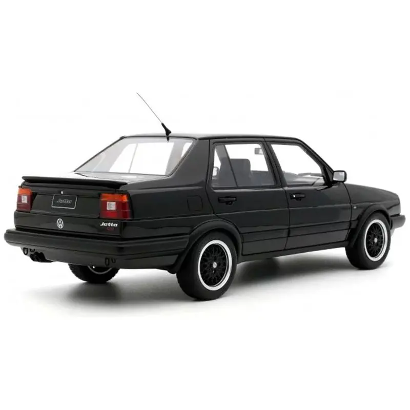 1987 Volkswagen Jetta Mk2 Black Limited Edition To 2000 Pieces Worldwide 1/18 Model Car By Otto Mobile 1