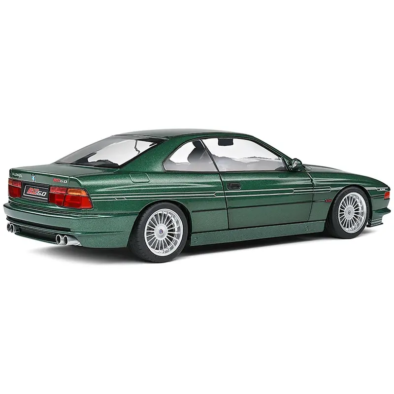 1990 Bmw E31 Alpina B12 5.0L Alpina Green Metallic 1/18 Diecast Model Car By Solido 1