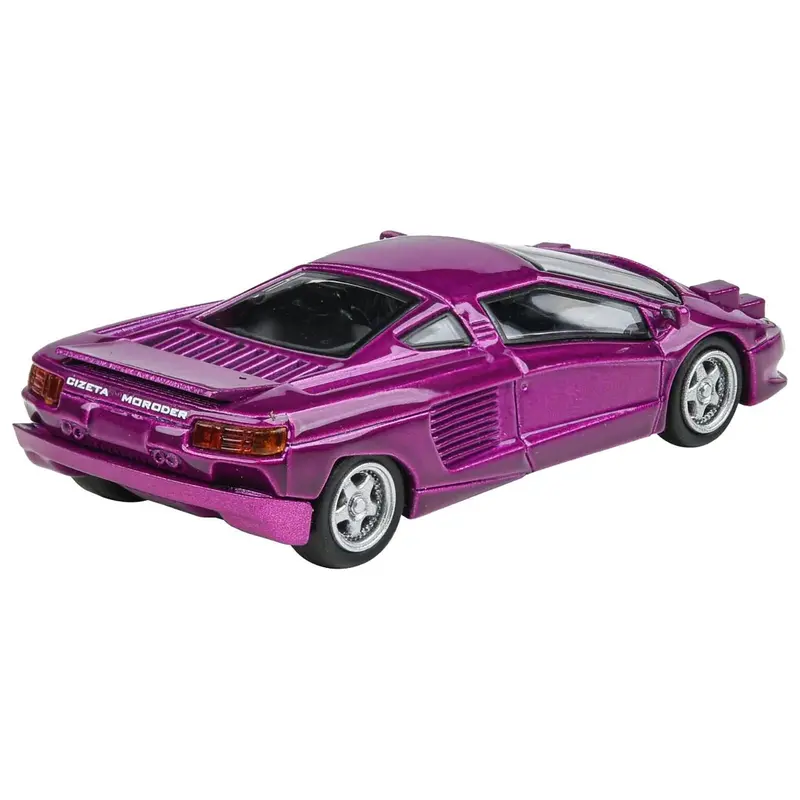 1991 Cizeta V16t Purple Metallic 1/64 Diecast Model Car By Paragon Models 1