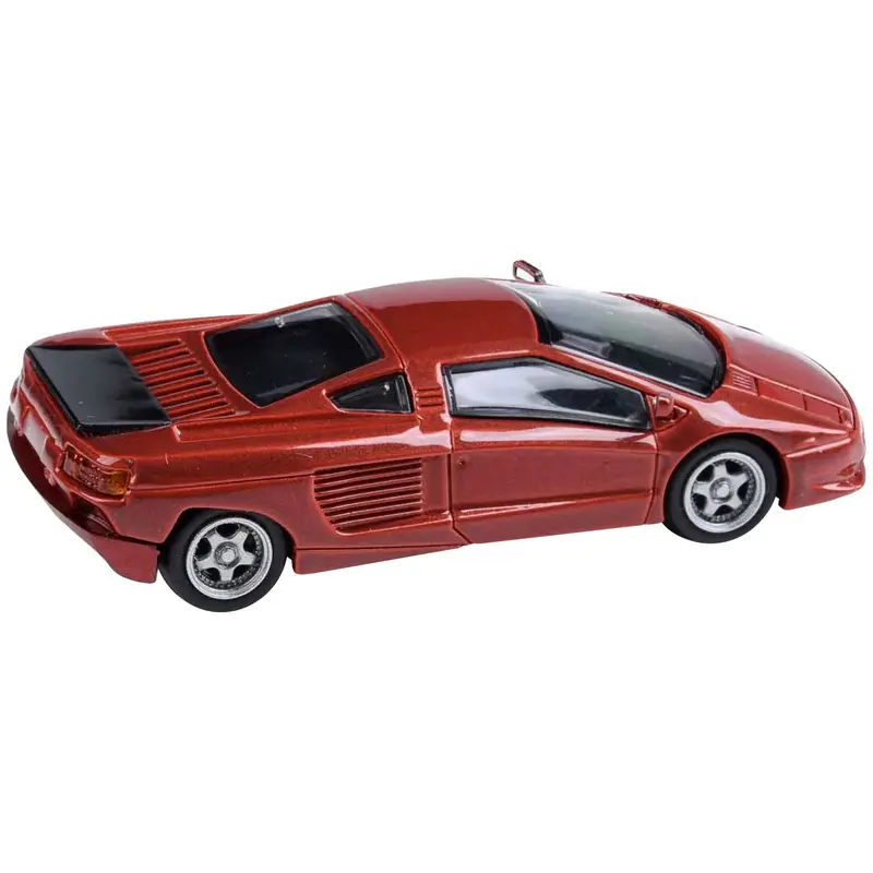 1991 Cizeta V16t Rosso Diablo Red Metallic 1/64 Diecast Model Car By Paragon Models 1