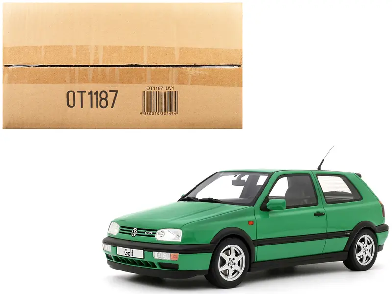 1995 Volkswagen Golf Iii Gti Salsa Green 1/18 Model Car By Otto Mobile 1