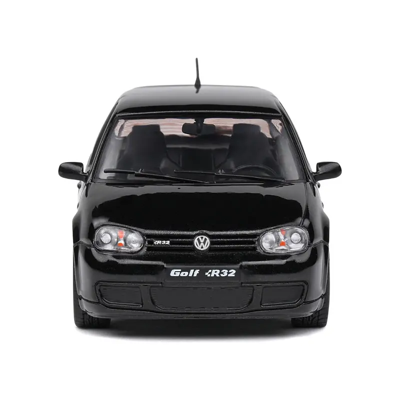 2003 Volkswagen Golf Iv R32 Black 1/43 Diecast Model Car By Solido 1