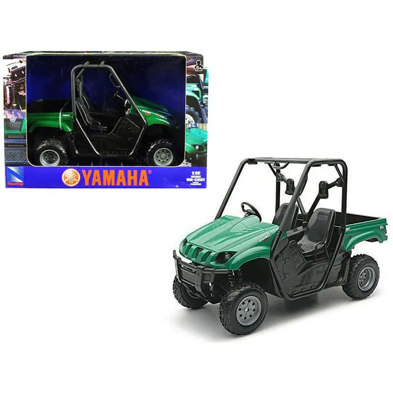 2008 Yamaha Rhino 700 F1 4X4 Off Road Atv Green 1/12 Diecast Model By New Ray 1