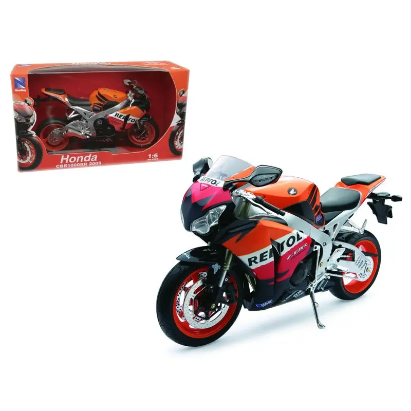 2009 Honda Cbr1000rr "Repsol" 1/6 Diecast Motorcycle Model By New Ray 1