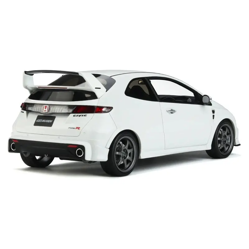 2010 Honda Civic Fn2 Type R Mugen Rhd (Right Hand Drive) Championship White Limited Edition To 4000 Pieces Worldwide 1/18 Model Car By Otto Mobile 1