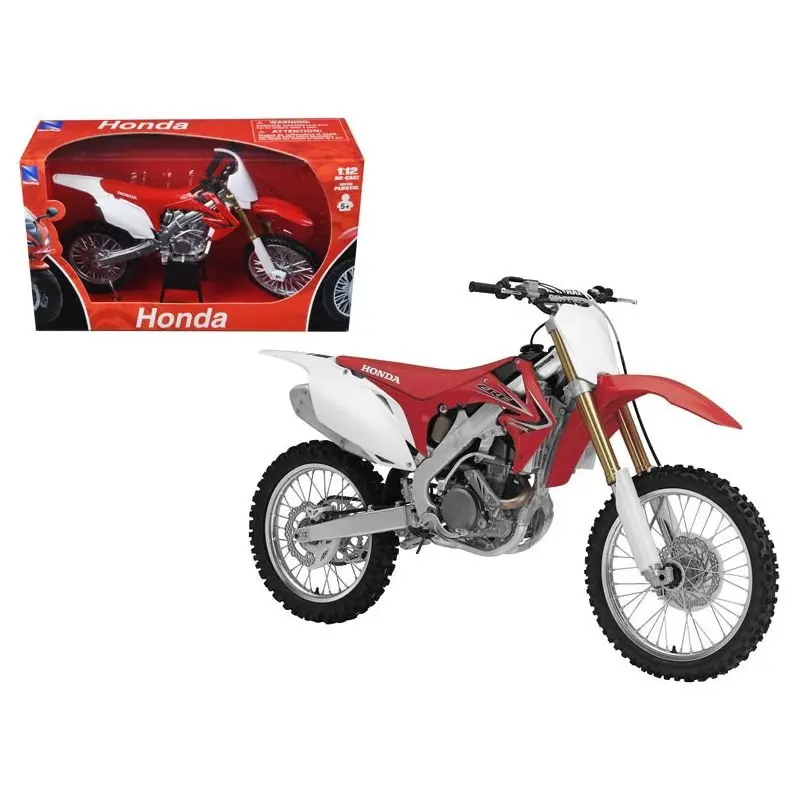 2012 Honda Cr 250R Red 1/12 Diecast Motorcycle Model By New Ray 1