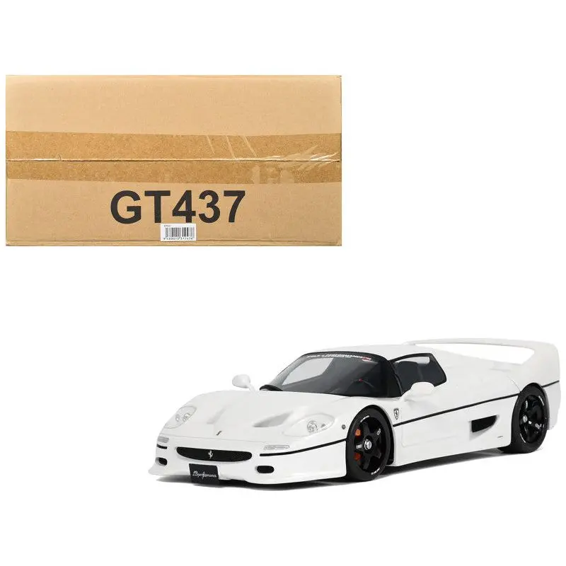 2013 Lb-Works F50 White 1/18 Model Car By Gt Spirit 1