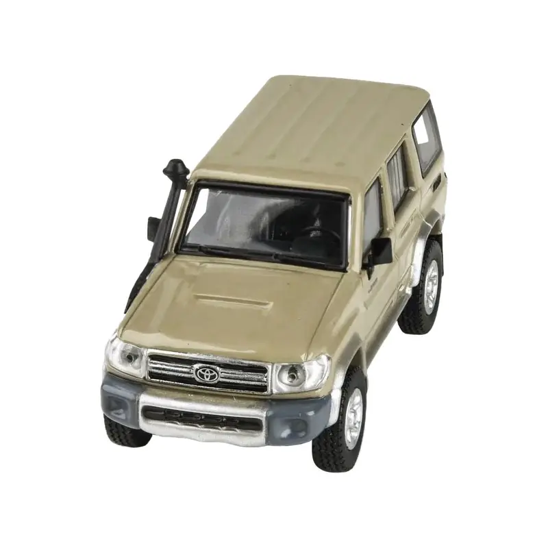2014 Toyota Land Cruiser 76 Sandy Taupe Tan 1/64 Diecast Model Car By Paragon Models 1