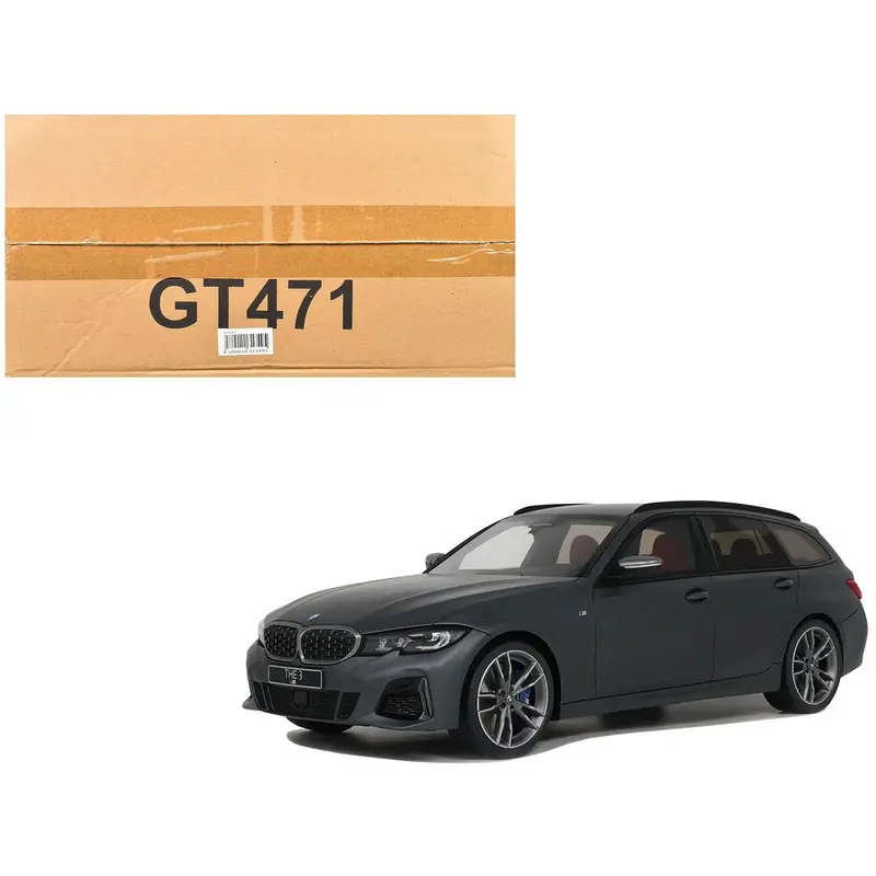 2019 Bmw M340i Xdrive M Gray Metallic 1/18 Model Car By Gt Spirit 1
