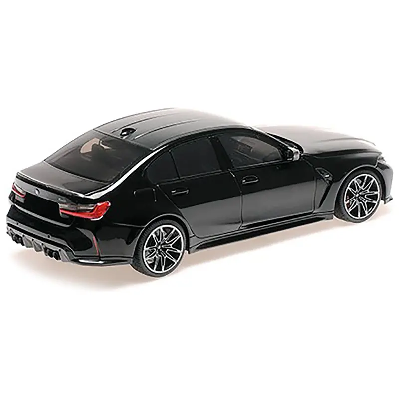 2020 Bmw M3 Black Metallic With Carbon Top Limited Edition To 732 Pieces Worldwide 1/18 Diecast Model Car By Minichamps 1