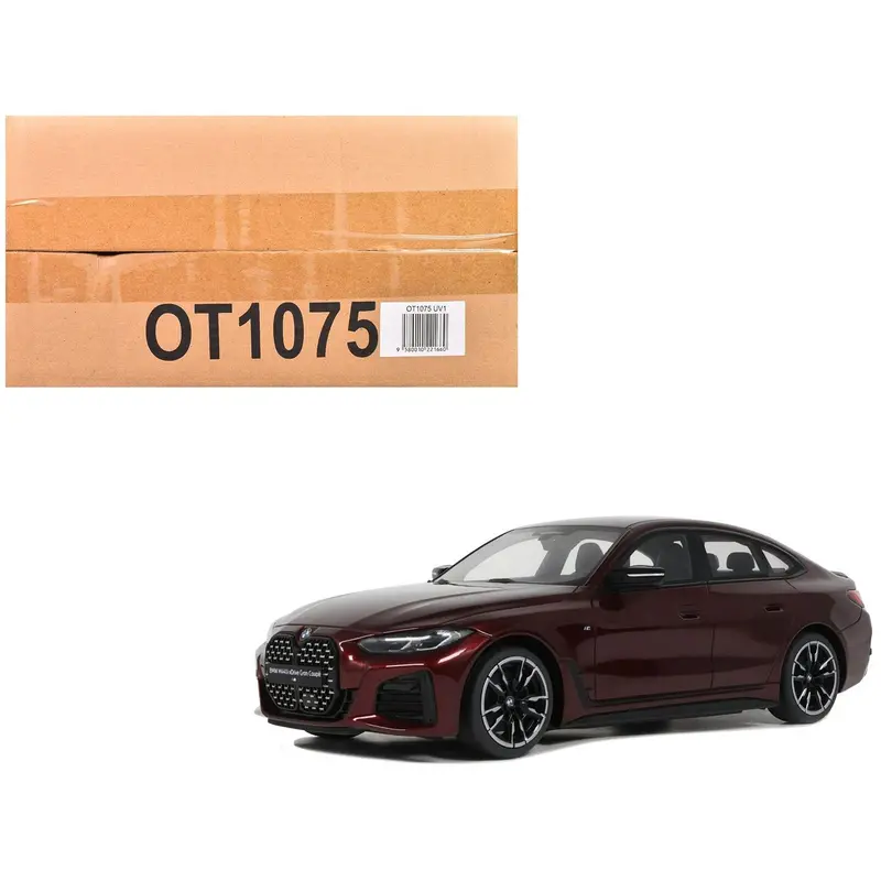 2021 Bmw M440i Xdrive Gran Coupe Aventurin Red Metallic Limited Edition To 500 Pieces Worldwide 1/18 Model Car By Otto Mobile 1