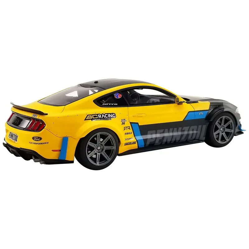 2021 Ford Mustang Rtr Spec 5 Widebody "Pennzoil" Livery "Usa Exclusive" Series 1/18 Model Car By Gt Spirit For Acme 1