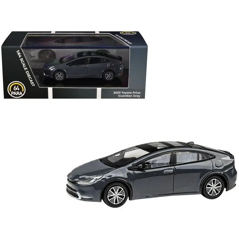 2023 Toyota Prius Guardian Gray 1/64 Diecast Model Car By Paragon Models 1