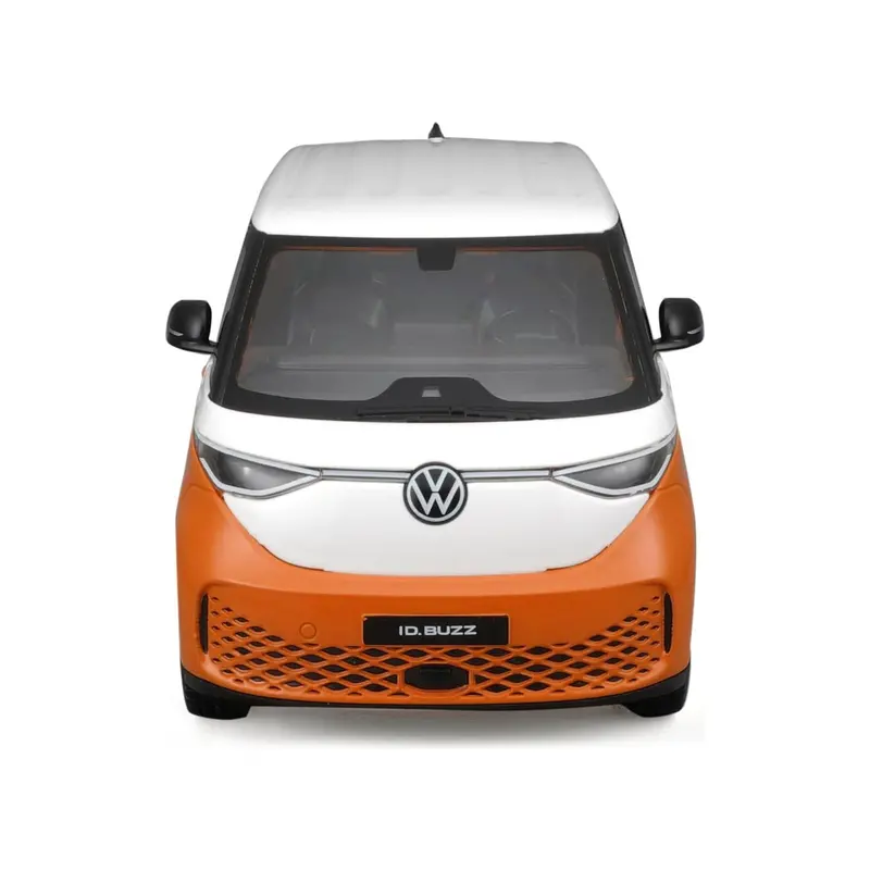 2023 Volkswagen Id. Buzz Van Orange And White "Special Edition" Series 1/24 Diecast Model Car By Maisto 1