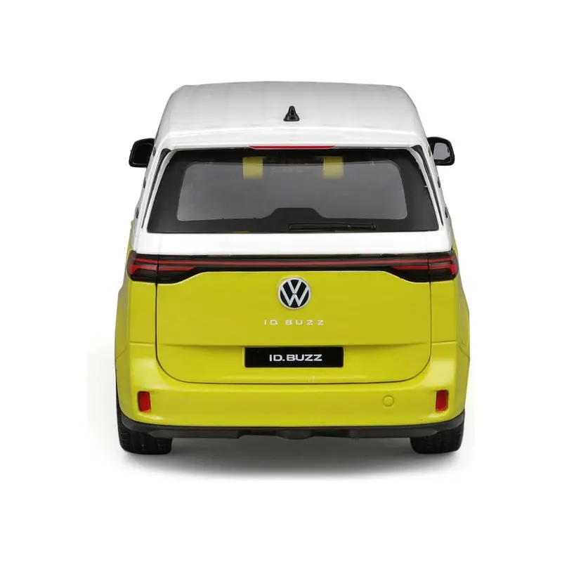 2023 Volkswagen Id. Buzz Van Yellow And White "Special Edition" Series 1/24 Diecast Model Car By Maisto 1