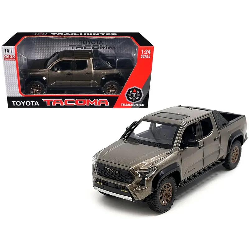 2024 Toyota Tacoma Trailhunter Edition Pickup Truck Bronze Metallic 1/24 Diecast Model Car 1