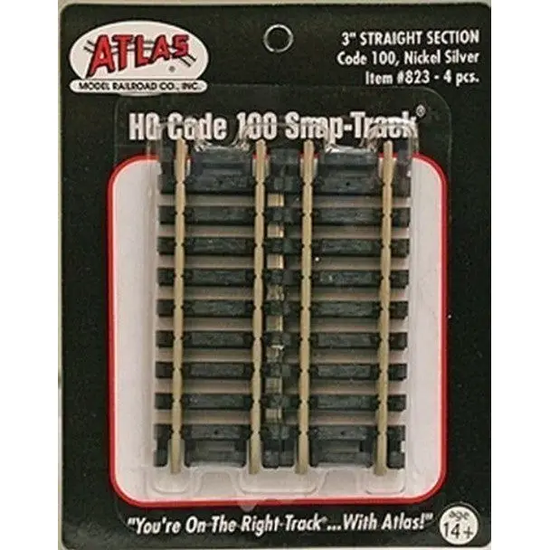 3" Straight Trck-4Pcs(Ns) 1