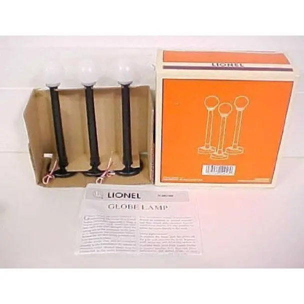 #64 Globe Street Lamp 3Pk 1