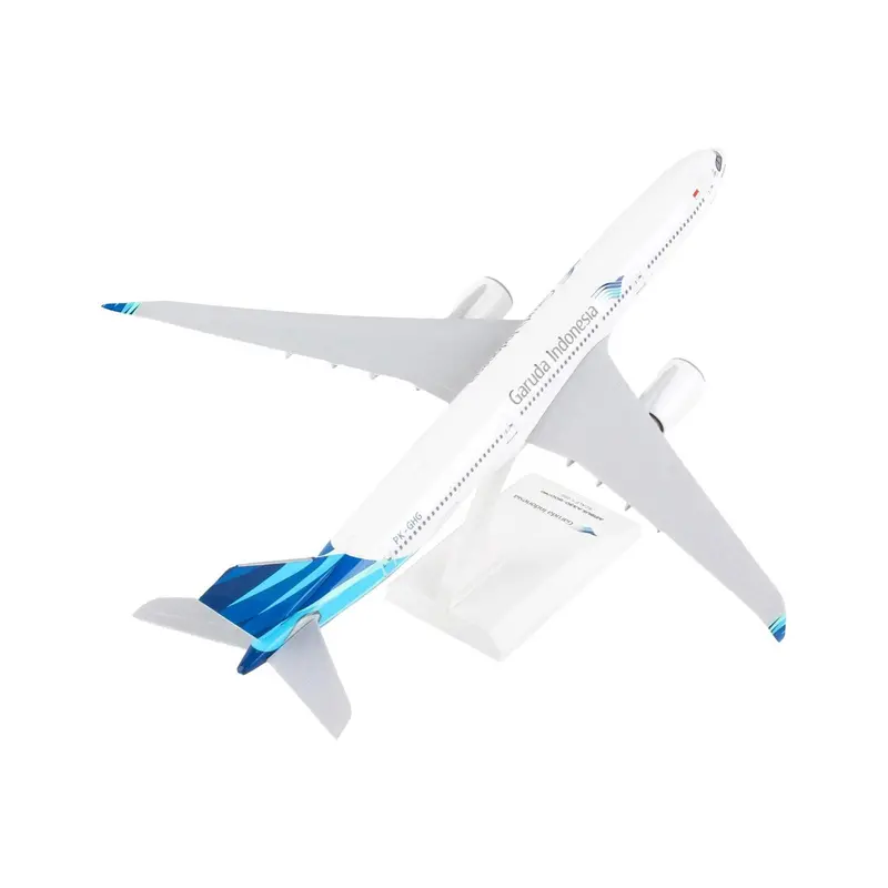 Airbus A330-900 Commercial Aircraft "Garuda Indonesia" (Pk-Ghg) White With Blue Tail (Snap-Fit) 1/200 Plastic Model By Skymarks 1