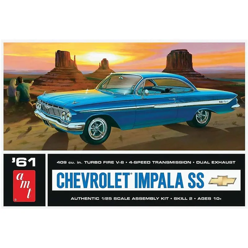 Amt 1/25 1961 Chevrolet Impala Ss 1
