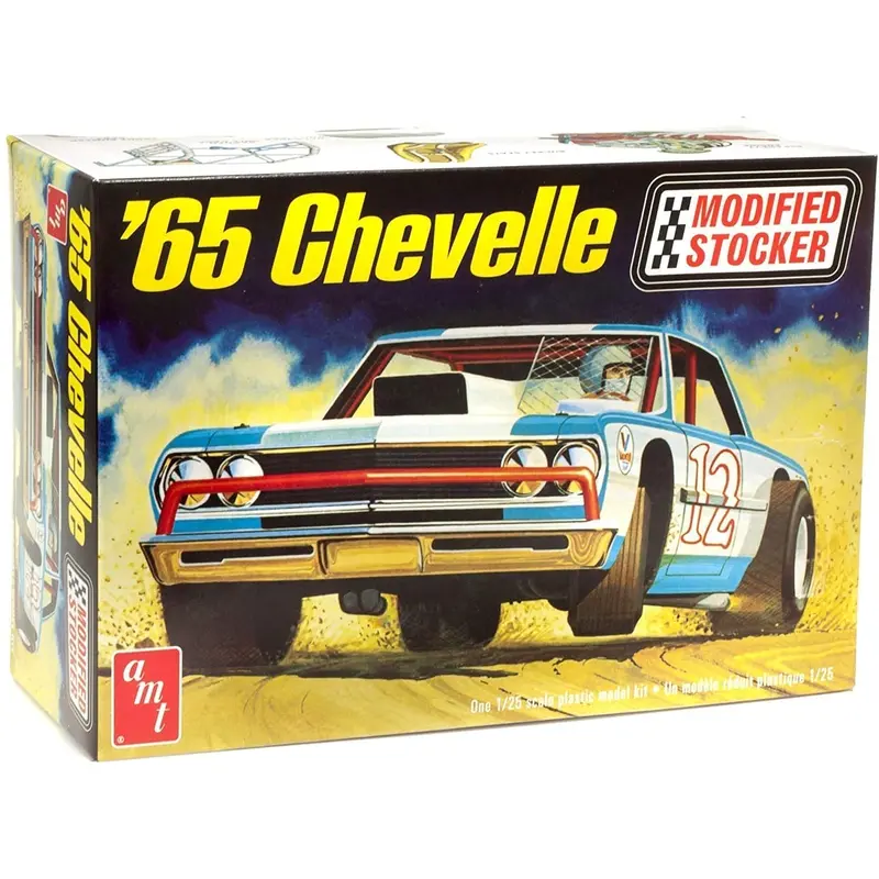 Amt 1/25 1965 Chevrolet Chevelle Stock Car 1