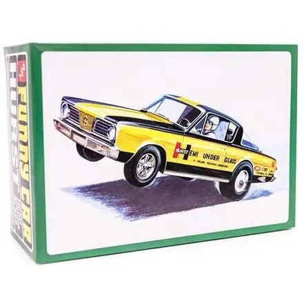 Amt 1/25 1966 Plymouth Barracuda Hemi Under Glass 1
