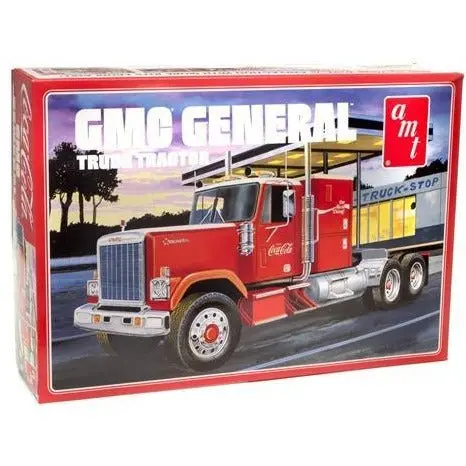 Amt 1/25 1976 Gmc General Semi Tractor Coca Cola 1