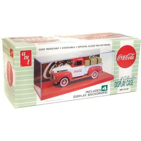 Amt 1/25 Coca Cola Cars & Collectibles Display Case 1