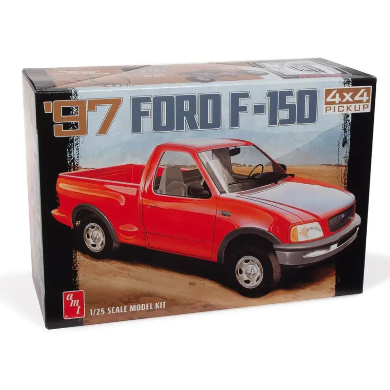 Amt 1997 Ford F-150 4X4 Pickup 1/25 Scale Model Kit 1