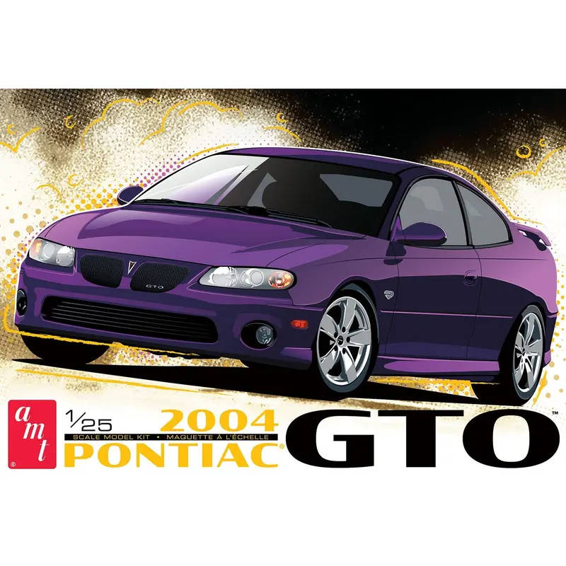 Amt 2004 Pontiac Gto 1:25 Scale Model Kit 1