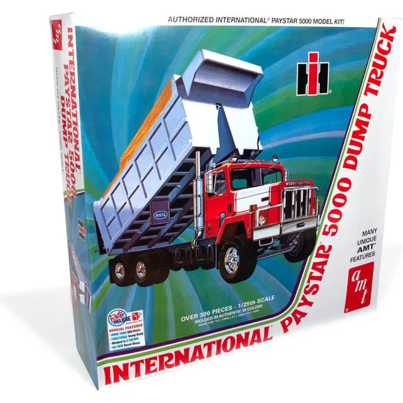 Amt Ih Paystar 5000 Dump Truck 1/25 Scale Model Kit 1