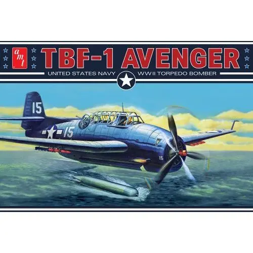 Amt Tbf-1 Avenger 1:48 Scale Model Kit 1