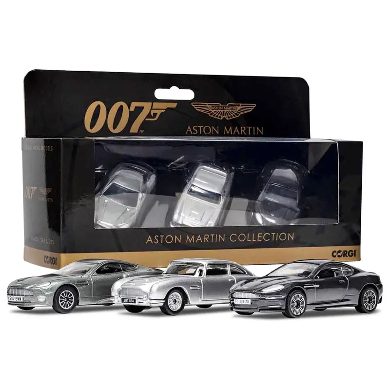 Aston Martin Collection "James Bond 007" Set Of 3 Pieces Diecast Model Cars By Corgi 1