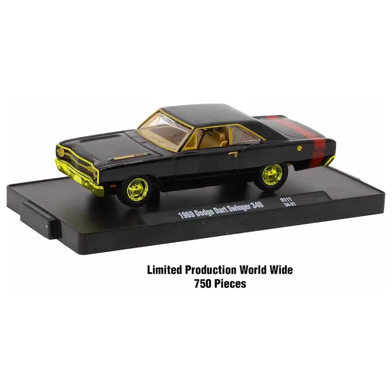 "Auto-Drivers" Set Of 4 Pieces In Blister Packs Release 111 Limited Edition To 9600 Pieces Worldwide 1/64 Diecast Model Cars By M2 Machines 1