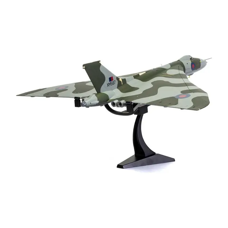 Avro Vulcan B2 Bomber Aircraft "Xm597 'Black Buck 6 Shrike Missile Mission Rio De Janeiro Divert Aircraft Falklands War" (1982) British Royal Air Force "The Aviation Archive" Series 1/72 Diecast Model By Corgi 1