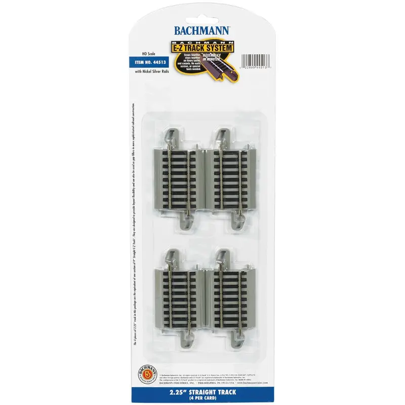 Bachmann 2.25" Straight (Ho Scale) 1